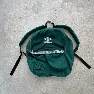 Umbro green backpack